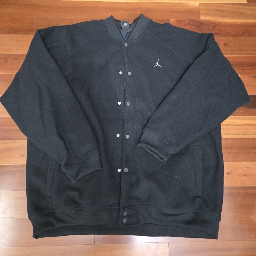 Rare Vintage Jordan Black Oversized Fleece